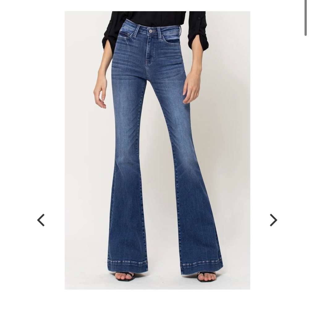 VERVET by Flying Monkey Jeanie Super Flare w/ Trouser Hem